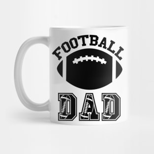 football 3_Football dad black Mug